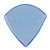 Gravity Sunrise Mini (Jazz) 2.0mm Blue Polished Guitar Pick