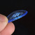 Gravity Classic Mini (Jazz) 2.0mm Blue Polished Guitar Pick, Multi-Hole Grip