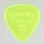 Gravity Classic Mini (Jazz) 1.5mm Fluorescent Green Polished Guitar Pick