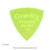 Gravity Stealth Big Mini 1.5mm Fluorescent Green Polished Guitar Pick