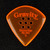 Gravity Sunrise Big Mini 3.0mm Orange Polished Guitar Pick, Multi-Hole Grip