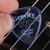 Gravity Classic Standard 2.0mm Blue Polished Guitar Pick, Multi-Hole Grip