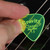 Gravity Classic Big Mini 1.5mm Fluorescent Green Polished Guitar Pick