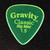 Gravity Classic Big Mini 1.5mm Fluorescent Green Polished Guitar Pick