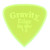 Gravity Edge Big Mini 1.5mm Fluorescent Green Master Finish Guitar Pick