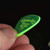 Gravity Razer Big Mini 1.5mm Fluorescent Green Polished Guitar Pick