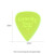 Gravity Razer Big Mini 1.5mm Fluorescent Green Polished Guitar Pick