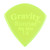 Gravity Sunrise Big Mini 1.5mm Fluorescent Green Polished Guitar Pick