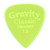Gravity Classic Standard 1.5mm Fluorescent Green Polished Guitar Pick