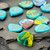 Pickboy MODREZ GP-MDZTQ/400 Handmade Resin Guitar Pick - Turquoise, 4.00mm