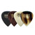 Pickboy Exotic GP-EB/1 Ebony Wood Guitar Pick, Teardrop