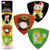 Pickboy Japan Souvenir Guitar Picks 3-Pack - Welcome Animals (PB100/WA)