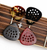 Pickboy POS-A-GRIP Teardrop Single Guitar Picks with Grip Holes (Choose Material & Gauge)