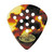 Pickboy POS-A-GRIP Jazz Celluloid Single Guitar Picks with Grip Holes (Choose Color & Gauge)