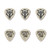 Dunlop PH122T100 Hetfield's White Fang Pick Tin 1.00mm (6 Picks)