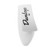 Dunlop White Plastic Thumbpick (1 Pick)