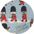 Daiking Neko London (London Guard Cats) Guitar Strap DGS-NLD, Handmade in Japan