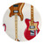 Daiking Guitar Pattern Guitar Strap DGS-GPW, Handmade in Japan