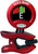Snark SIL-3 Silver Snark Clip-On Tuner RED