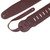 Levy's Heritage Crafted Series Guitar Strap, Brown, Standard (M4GF-BRN)