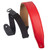 Levy's Leather Right Height Series Guitar Strap, Red (MRHGS-RED)