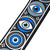 Levy's Clairvoyant Series Guitar Strap, Eyes (MP2CVY-004)