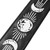 Levy's Night Life Series Guitar Strap, Moons and Stars (MG317NL-002)