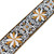 Levy's Vintage Hootenanny Series Guitar Strap, Yellow (M8HTVPH-13)