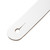 Levy's Amped Leather Series Guitar Strap, White (M26PD-WHT_WHT)