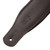 Levy's Amped Leather Series Guitar Strap, Dark Brown (M26PD-DBR_DBR)