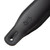 Levy's Amped Leather Series Guitar Strap, Black (M26PD-BLK)