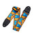 Levy's Stained Glass Series Guitar Strap, Blue & Orange (MP3SG-002)
