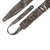 Levy's Distressed Leather Series Guitar Strap, Black (MG317BOG-BLK)
