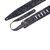 Levy's Distressed Leather Series Guitar Strap, Black & Grey (M317BLZ-BLK)