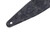 Levy's Distressed Leather Series Guitar Strap, Black & Grey (M317BLZ-BLK)