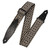Levy's Cowboy Cotton Series Guitar Strap, Black & White (MSSC80-BLK/WHT)
