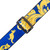 Levy's Nita Strauss Artist Signature Series Guitar Strap, Blue & Gold Baroque (MNSP2-002)