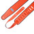Levy's Reversible Vinyl Series Guitar Strap, Orange & Gray (M26VP-ORG_GRY)