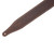 Levy's Like Butter Series Guitar Strap, Double Stitched Dark Brown (M17BDS-DBR)