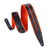 Levy's Double Racing Stripe Series Guitar Strap, Black (MG317DRS-ORG_BLK)