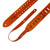 Levy's Punch Out Series Guitar Strap, Tan Tiger Tooth (M12TTV-TAN)