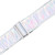Levy's Iridescent Series Guitar Strap, Standard (M7SC-SIL)