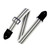 Levy's 2" Cotton Guitar Strap With Suede Leather Ends - Black, White and Green Stripe (MC8VIN-008)