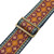 Levy's Original Hootenanny Series Guitar Strap, Red, With Pick Holder (M8HTVPH-26)
