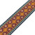 Levy's Original Hootenanny Series Guitar Strap, Red, With Pick Holder (M8HTVPH-26)