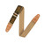 Levy's Vegan Hemp Series Guitar Strap, Rose Motif - Yellow - Orange - Black (MH8P-010)
