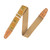 Levy's Vegan Hemp Series Guitar Strap, Rose Motif - Yellow & Orange (MH8P-008)