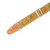 Levy's Vegan Hemp Series Guitar Strap, Rose Motif - Yellow & Orange (MH8P-008)