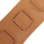 Richter Springbreak I Leatherette Padded Vegan Guitar Strap, Light Brown (1638)