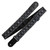 Richter Retro Jacquard Guitar Strap, Black / Grey (1865)